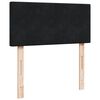 vidaXL Box spring postel s matrac&iacute; čern&aacute; 80 x 200 cm samet