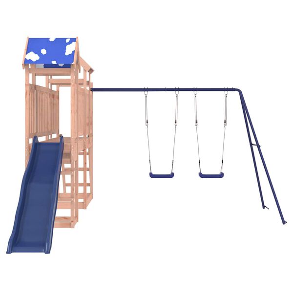 vidaXL Dětské hřiště na zahradu masivní dřevo douglasky