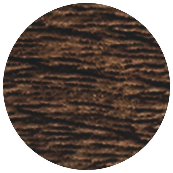 vidaXL Lepic&iacute; kryt &scaron;roubu 12 pcs Hněd&yacute; dub &Oslash; 20 x 0,5 mm