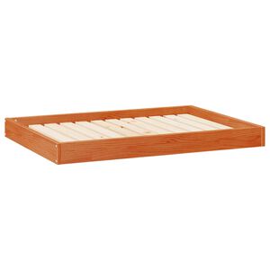 vidaXL Ps&iacute; postel 101,5 x 74 x 9 cm Masivn&iacute; borovicov&eacute; dřevo