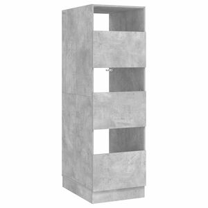 vidaXL Skř&iacute;ň na pr&aacute;dlo betonov&aacute; 50 x 68 x 162 cm Kompozitn&iacute; dřevo