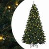 vidaXL Uměl&yacute; Skl&aacute;dac&iacute; V&aacute;nočn&iacute; Strom 270 cm 600 LED Tepl&aacute; b&iacute;l&aacute; PVC