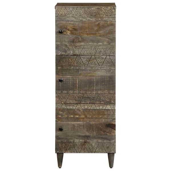 vidaXL Skř&iacute;ň highboard 40 x 33 x 110 cm masivn&iacute; mangovn&iacute;kov&eacute; dřevo