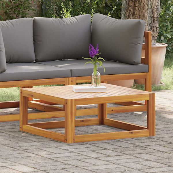 vidaXL Konferenční stolek 68 x 68 x 29 cm masivní akáciové dřevo