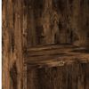 vidaXL Skříň highboard kouřový dub 50 x 41 x 124 cm kompozitní dřevo