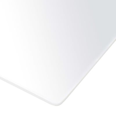 vidaXL Jídelní stůl vysoký lesk bílý 180 x 90 x 76 cm MDF