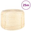 vidaXL Provaz 100% sisal 12 mm 25 m