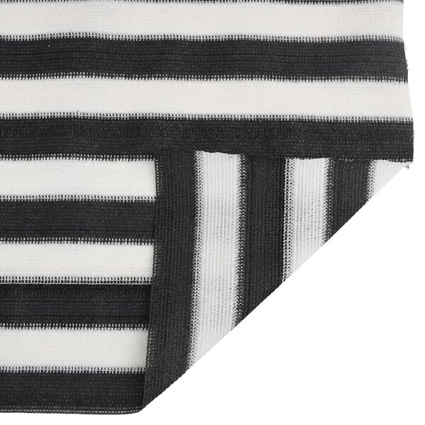 vidaXL St&iacute;nic&iacute; tkanina antracitov&aacute; a b&iacute;l&aacute; 1 x 50 m HDPE 75 g/m&sup2;