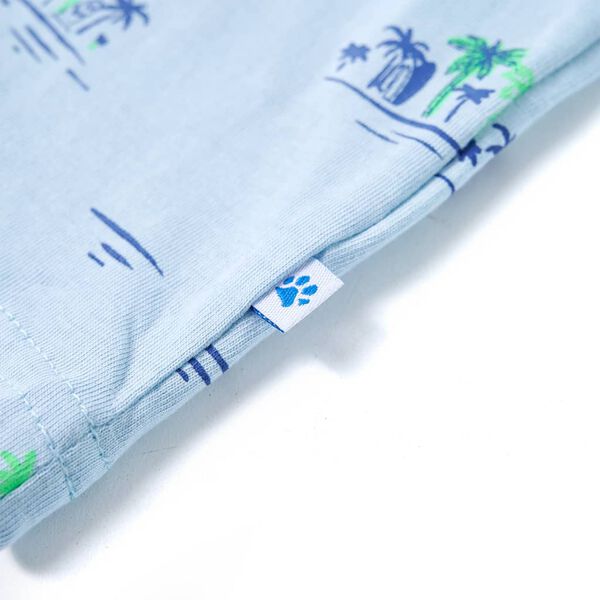 Dětsk&eacute; tričko světle modr&eacute; 128