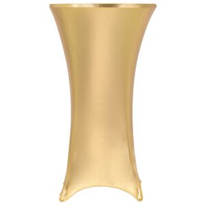 vidaXL 2 ks Elastick&eacute; n&aacute;vleky na stůl zlat&eacute; 60 cm