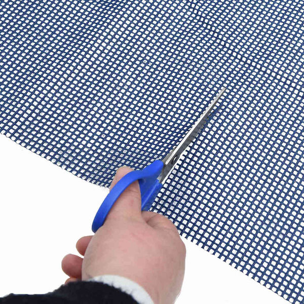 vidaXL Koberce do stanu Modr&aacute; 400 &times; 350 cm Polyester