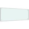 vidaXL Kuchyňsk&yacute; panel ml&eacute;čn&yacute; 100 x 40 cm tvrzen&eacute; sklo