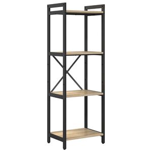 vidaXL Knihovna 40 x 30 x 119 cm Kompozitn&iacute; dřevo Sonoma dub
