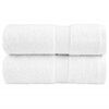 vidaXL Pr&eacute;miov&eacute; myc&iacute; utěrky SOLUND 2 ks b&iacute;l&eacute; 30x30 cm 600 g/m&sup2;