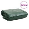 vidaXL Plachta zelen&aacute; 3 x 5 m 650 g/m&sup2;