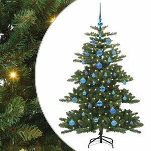 vidaXL Uměl&yacute; Skl&aacute;dac&iacute; V&aacute;nočn&iacute; Strom Zelen&aacute; 150 cm PVC a ocel