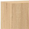 vidaXL 5d&iacute;ln&aacute; ob&yacute;vac&iacute; stěna dub sonoma kompozitn&iacute; dřevo