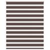 vidaXL Zebrov&aacute; roleta 140,9 x 175 cm &Scaron;&iacute;řka l&aacute;tky 136,7 cm k&aacute;vov&aacute;