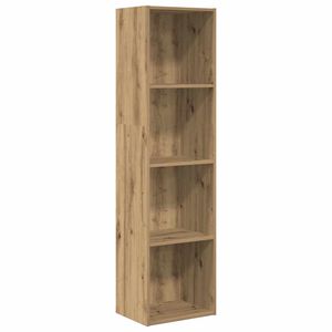 vidaXL Knihovna dub artisan 40 x 30 x 152 cm kompozitn&iacute; dřevo