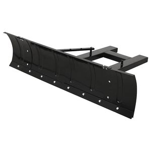 vidaXL Sněhov&aacute; radlice pro vysokozdvižn&yacute; voz&iacute;k 150 x 38 cm čern&aacute;