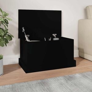 vidaXL &Uacute;ložn&yacute; box čern&yacute; 50 x 30 x 28 cm kompozitn&iacute; dřevo