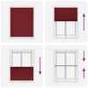 vidaXL Plisovan&aacute; roleta Bordeauxsk&aacute; červen&aacute; 105x150 cm &Scaron;&iacute;řka l&aacute;tky