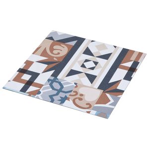 vidaXL Samolepic&iacute; podlahov&aacute; prkna Mono vzor 30,5 x 30,5 cm 20 ks PVC
