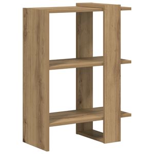vidaXL Knihovna 2 &uacute;rovn&iacute; 52 x 25 x 71,5 cm Kompozitn&iacute; dřevo