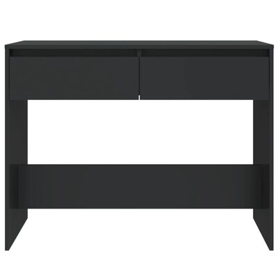 vidaXL Konzolový stolek černý 100 x 35 x 76,5 cm kompozitní dřevo