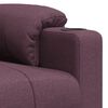vidaXL Elektrick&eacute; mas&aacute;žn&iacute; křeslo fialov&eacute; textil