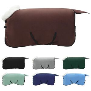 vidaXL Deka pro koně &Uacute;plně tmavě hněd&aacute; 155 cm Polartec fleece