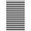 vidaXL Zebra roleta čern&aacute; 145x230 cm &scaron;&iacute;řka l&aacute;tky 140,9 cm polyester