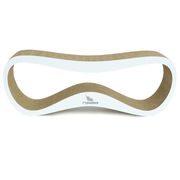 MyKotty &Scaron;krabadlo pro kočky LUI 75 x 25 x 25 cm b&iacute;l&eacute; 3081