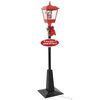 vidaXL V&aacute;nočn&iacute; pouličn&iacute; lampa se Santou 180 cm LED
