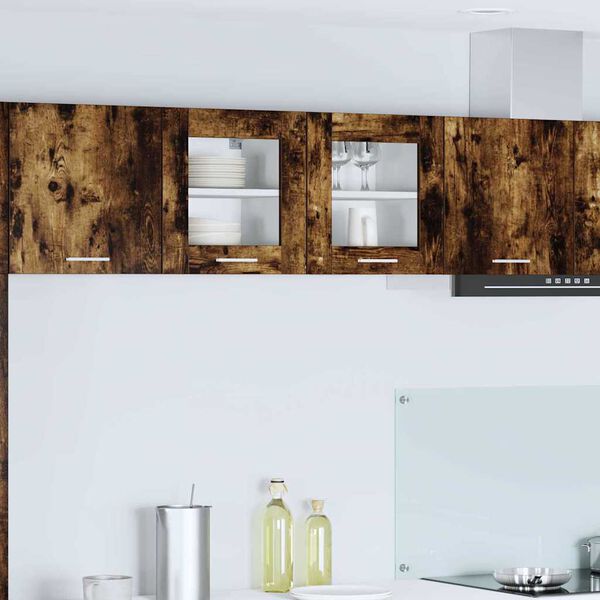 vidaXL Z&aacute;věsn&aacute; skř&iacute;ňka Kouřov&yacute; dub 40 x 31 x 40 cm kompozitn&iacute; dřevo