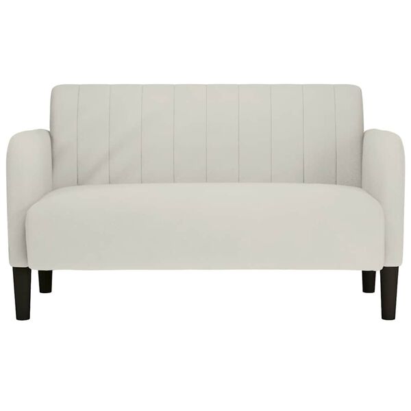 vidaXL Loveseat Sofa kr&eacute;mov&aacute; 109 cm samet