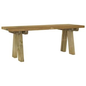 vidaXL Zahradn&iacute; lavice 110 cm impregnovan&eacute; masivn&iacute; borov&eacute; dřevo