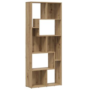 vidaXL Knihovna Artisan Dub 67 x 24 x 161 cm Konstrukce dřeva
