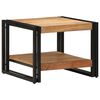 vidaXL Konferenčn&iacute; stolek 50x50x38 cm Masivn&iacute; dřevo Ak&aacute;cie