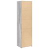 vidaXL Skříň highboard šedá sonoma 50 x 41 x 185 cm kompozitní dřevo
