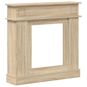vidaXL R&aacute;m krbu Dub sonoma 102 x 26 x 100 cm Kompozitn&iacute; dřevo