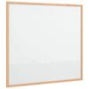 vidaXL Magnetick&aacute; b&iacute;l&aacute; tabule s r&aacute;mem z masivn&iacute;ho borovicov&eacute;ho dřeva 60 x 55 cm
