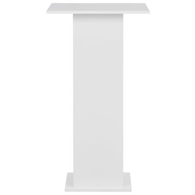 vidaXL Barový stůl bílý 60 x 60 x 110 cm
