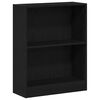 vidaXL Knihovna 60 x 24 x 76 cm Kompozitn&iacute; dřevo Čern&yacute; dub
