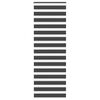 vidaXL Zebra roleta čern&aacute; 85x200 cm &scaron;&iacute;řka l&aacute;tky 80,9 cm polyester