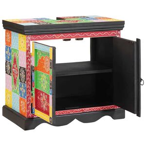 vidaXL Skříňka pod umyvadlo se dveřmi 60 x 35 x 55 cm