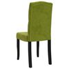 vidaXL J&iacute;deln&iacute; židle 6 ks světle zelen&eacute; samet