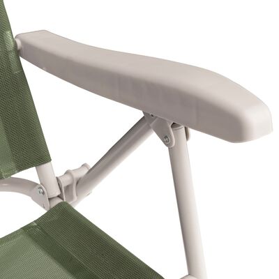 Outwell Polohovací kempingová židle Cromer zelená