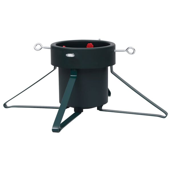 vidaXL Stojan na vánoční stromek černý 46 x 46 x 19 cm