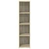 vidaXL Skř&iacute;ň highboard dub sonoma 30 x 41 x 124 cm kompozitn&iacute; dřevo